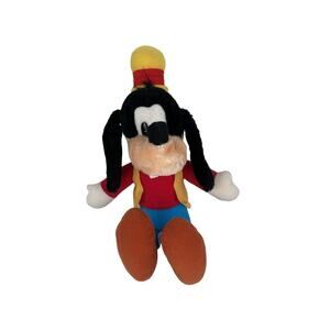 Vintage Disneyland Walt Disney World 15" Goofy Plush Doll Stuffed Animal Toy